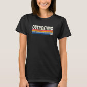 Cutrofiano Italy Retro 70s 80s Style Tシャツ (正面)