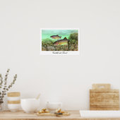 Cutthroat Trout Painting Poster ポスター (キッチン)