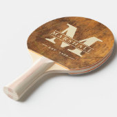 Cutting Block Monogram & Name Overlay 卓球ラケット (正面アングル)
