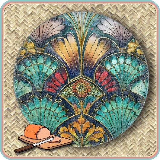 CUTTING BOARD - Art Deco #1 カッティングボード