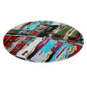 Cutting Board Collapse Reflection Abstract Design カッティングボード (角)