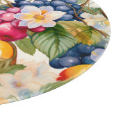CUTTING BOARD - Covered in Colorful Fruit - Round カッティングボード (角)