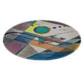 CUTTING BOARD - "Green" - An Abstract by Kandinsky カッティングボード (角)