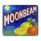 CUTTING BOARD - "Moonbeam" Citrus - Produce Label カッティングボード (正面)