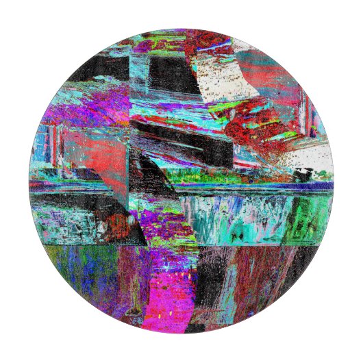 Cutting Board – Neon Pulse カッティングボード (正面)