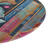 CUTTING BOARD - Ornate 1920s Art Deco Design カッティングボード (角)