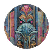 CUTTING BOARD - Ornate 1920s Art Deco Design カッティングボード (正面)