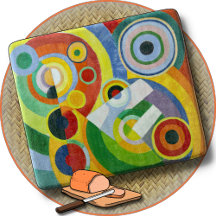 CUTTING BOARD - "Rythme, Joie de vivre" - Delaunay