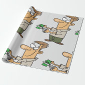 Cutting Up Money ラッピングペーパー (アンロールド)