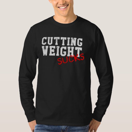 Cutting Weight Suction Wrestling High School Colle Tシャツ (正面)