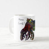 Cuttleにほしいか。 コーヒーマグカップ (正面左)