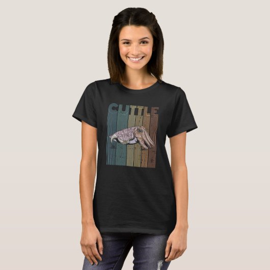 Cuttle for a Cuttlefish Tシャツ (正面フル)