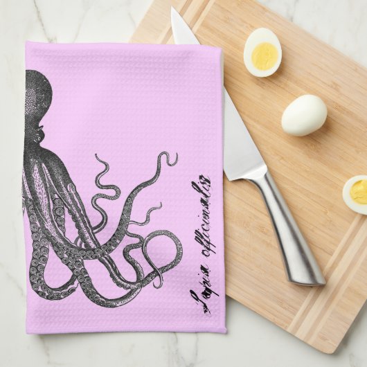 Cuttlefishのふきん キッチンタオル (四つ折り)