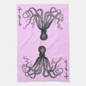 Cuttlefishのふきん キッチンタオル (縦)