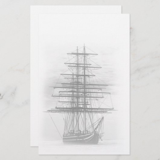 Cutty Sark 便箋 (正面/裏面)