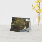 Cuyahogaの谷の国立公園のメッセージカード カード (黄色い花)