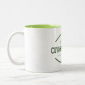 Cuyahogaの谷の国立公園 ツートーンマグカップ (左)