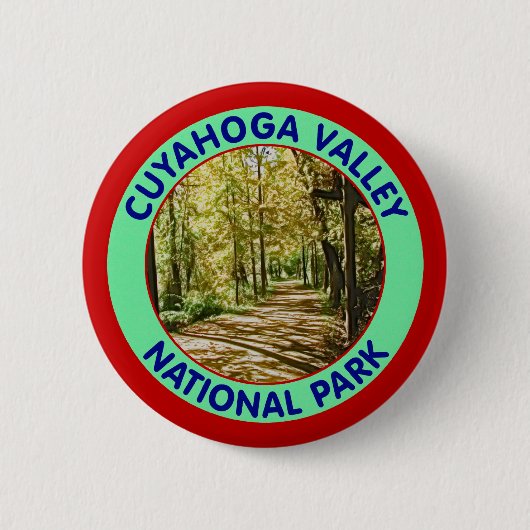 CUYAHOGAの谷の国立公園 缶バッジ (正面)