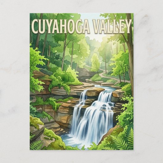 Cuyahoga Valley ポストカード (正面)