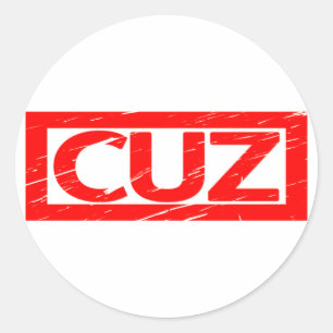 Cuzスタンプ ラウンドシール