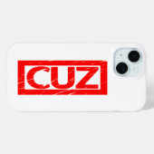 Cuzスタンプ Case-Mate iPhoneケース (裏面 (横))