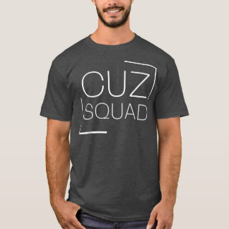 Cuz分隊の新しいいとこの妊娠の発表いとこは Tシャツ