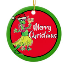 Cuz及びQueenieのオーナメントのクリスマスの陶磁器の休日