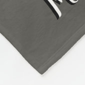 Cuz及びQueenieのクリスマスのフリースブランケット フリースブランケット (角)