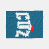 Cuz Claus Christmas Matching Family Xmas Pajama Co フリースブランケット (正面(横))