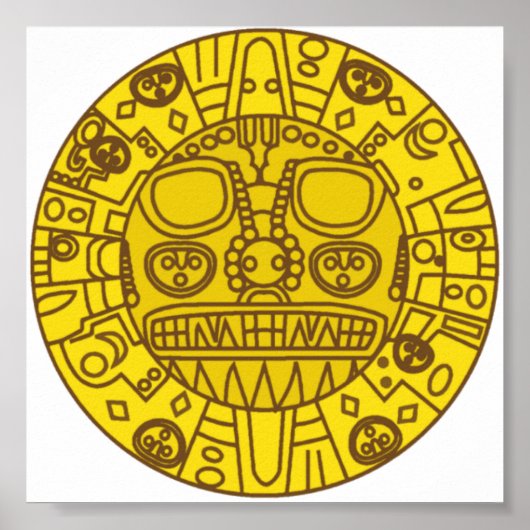Cuzco Coat of Arms ポスター (正面)