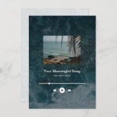 Cuztomizable Ocean Music Player Aesthetic (正面/裏面)
