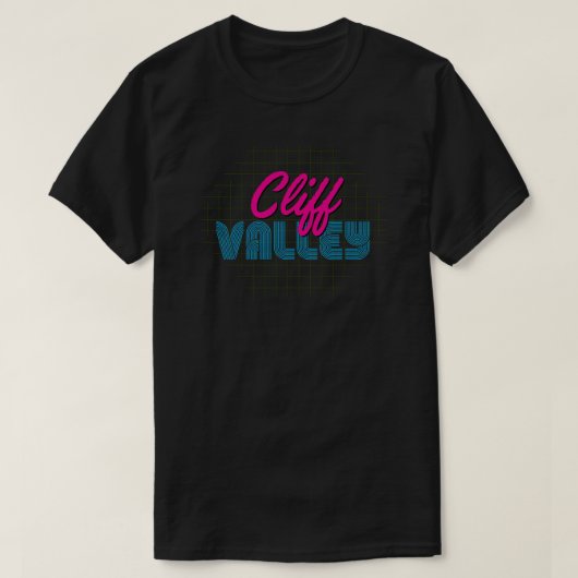 CVレトロ – ネオン Tシャツ (デザイン正面)