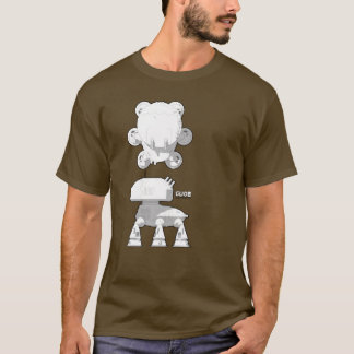 CV08 brn pln/el Tシャツ