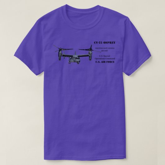 CV22オスプレイ Tシャツ (デザイン正面)