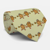 CV-こわされたポテトの漫画 ネクタイ (ロール)