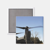 CV-22オスプレイが離陸の準備をする マグネット (正面/裏面)