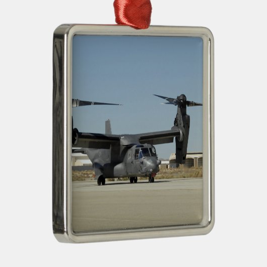 CV-22オスプレイが離陸の準備をする メタルオーナメント (右)