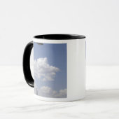 CV-22オスプレイはC-130ヘラクレスの上空を飛行する マグカップ (正面左)