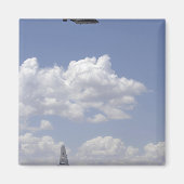 CV-22オスプレイはC-130ヘラクレスの上空を飛行する マグネット (正面)