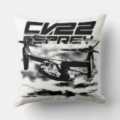 CV-22オスプレイ装飾用クッション装飾用クッション クッション (裏面)