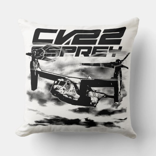 CV-22オスプレイ装飾用クッション装飾用クッション クッション (正面)