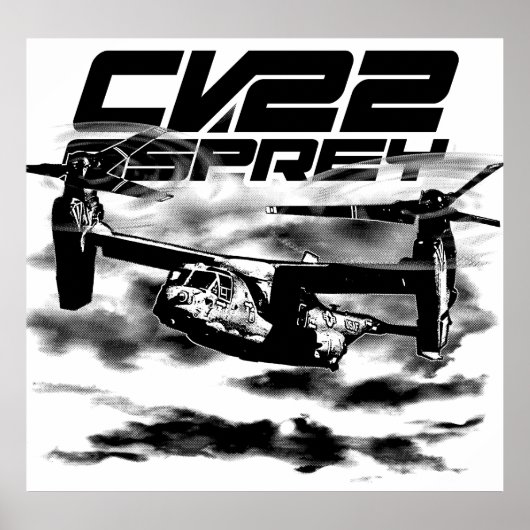CV-22 OSPREYポスター ポスター (正面)