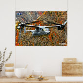 CV-22 OSPREY – 特殊操作 ポスター (キッチン)