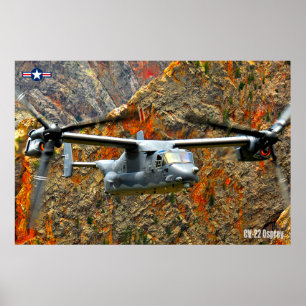 CV-22 OSPREY – 特殊操作 ポスター