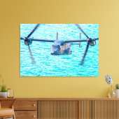 CV-22 OSPREY 24x36 キャンバスプリント (インサイチュ (リビング))