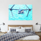 CV-22 OSPREY 40x60 キャンバスプリント (インサイチュ (寝室))