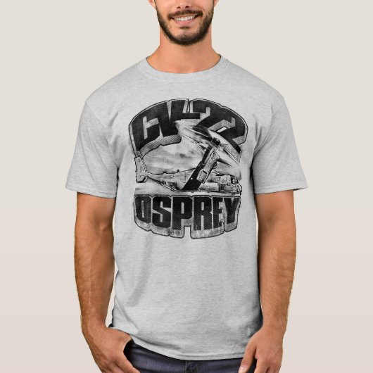 CV-22 OSPREY TシャツTシャツ Tシャツ (正面)