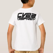 CV-22 OSPREY TシャツTシャツ Tシャツ (裏面)