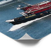 CV-59 "USS Forestal"，化石燃料，ニューヨーク，米国 ポスター (角)