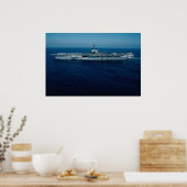 CV-61 Ranger 1986、航空機キャリア ポスター (キッチン)